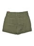 SPANX Solid Green Khaki Shorts Size XL - photo 2