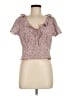 Levi's 100% Polyester Pink Short Sleeve Top Size M - photo 1