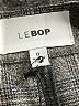 LE BOP Plaid Gray Dress Pants Size 12 - photo 7