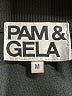 Pam & Gela Black Track Jacket Size M - photo 6