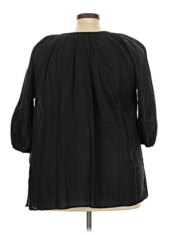Lauren by Ralph Lauren 3/4 Sleeve Blouse (view 2)