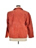 Relativity 100% Polyester Orange Blazer Size 3X - photo 2
