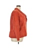 Relativity 100% Polyester Orange Blazer Size 3X - photo 4
