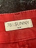 78 & Sunny Solid Red Shorts Size 16 - photo 3