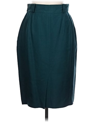 Linda Allard Ellen Tracy Silk Skirt (view 2)
