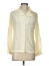 Unbranded 100% Polyester Ivory 3/4 Sleeve Blouse Size 10 - photo 1