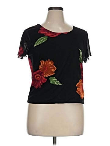 First Issue by Liz Claiborne Short Sleeve Top (view 1)