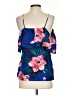 Banana Republic 100% Polyester Blue Sleeveless Blouse Size S - photo 2