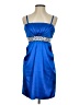 XOXO Blue Cocktail Dress Size 5 - photo 1