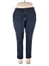 Avenue Solid Blue Jeans Size 18 (petite) - photo 1