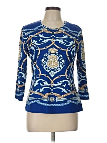 J. McLaughlin 3/4 Sleeve T-Shirt (view 1)