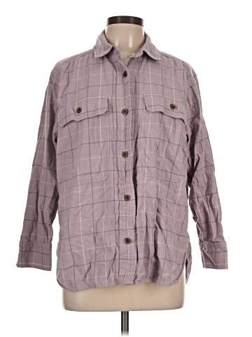 Everlane 3/4 Sleeve Button-Down Shirt (view 1)