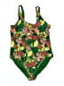 Old Navy Tropical Green One Piece Swimsuit Size XXL - photo 1