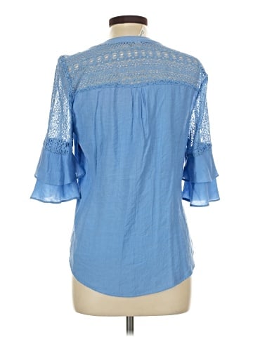 NY Collection 3/4 Sleeve Blouse (view 2)
