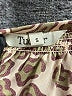 Tucker 100% Silk Animal Print Brown Short Sleeve Silk Top Size S - photo 7