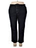 Gloria Vanderbilt Black Blue Jeans Size 20 - photo 1