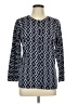 Merona Tweed Blue Pullover Sweater Size L - photo 1
