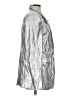Jayley Metallic Silver Jacket Size S - photo 4