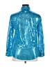 Acne Studios Metallic Blue Long Sleeve Button-Down Shirt Size EU 48 / US 18 - photo 2