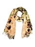 Hibiscus Collection 100% Rayon Yellow Scarf One size - photo 1