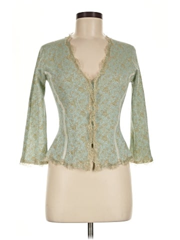 TSE 3/4 Sleeve Silk Top (view 1)