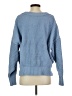 Aerie 100% Recycled Polyester Solid Blue Pullover Sweater Size XS - photo 2