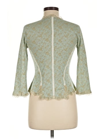 TSE 3/4 Sleeve Silk Top (view 2)
