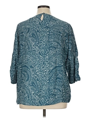 Soft Surroundings 3/4 Sleeve Blouse (view 2)