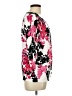Fashion Bug 100% Cotton Floral Pink Pullover Sweater Size L - photo 4