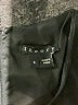 Theory Solid Black Cocktail Dress Size 6 - photo 7