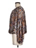 Indigo Rose 100% Polyester Paisley Brown 3/4 Sleeve Blouse Size M - photo 5