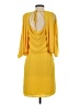 Halston Heritage Yellow 3/4 Sleeve Top Size 2 - photo 2