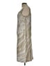 St. John Metallic Silver Cocktail Dress Size 12 - photo 5