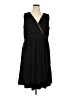 Style&Co Solid Black Cocktail Dress Size 3X - photo 1