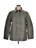Aquascutum Argyle Solid Gray Green Jacket Size XL - photo 1