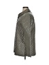 Aquascutum Argyle Solid Gray Green Jacket Size XL - photo 5