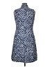 J. McLaughlin Chevron-herringbone Blue Cocktail Dress Size XL - photo 2