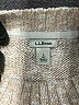 L.L.Bean 100% Cotton Tan Pullover Sweater Size L (petite) - photo 7