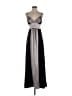 Arden B. 100% Polyester Gray Cocktail Dress Size 2 - photo 1