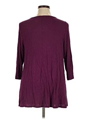Lane Bryant 3/4 Sleeve T-Shirt (view 2)
