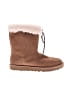 Ugg 100% Leather Brown Boots Size 8 - photo 1