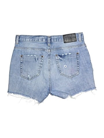 Zara Basic Denim Shorts (view 2)