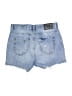Zara Basic 100% Cotton Blue Denim Shorts Size 2 - photo 2