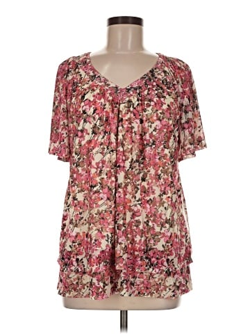 Skye's The Limit Short Sleeve Blouse (view 1)