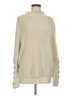 Tribal 100% Cotton Tan Turtleneck Sweater Size M - photo 1