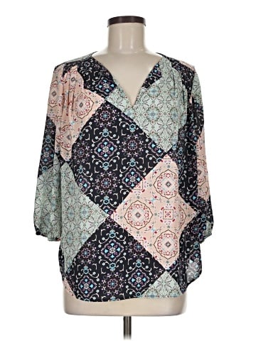 Pleione 3/4 Sleeve Blouse (view 1)