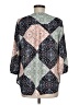Pleione Paisley Teal 3/4 Sleeve Blouse Size M - photo 2