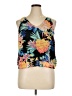Candie's 100% Polyester Black Sleeveless Blouse Size XL - photo 1