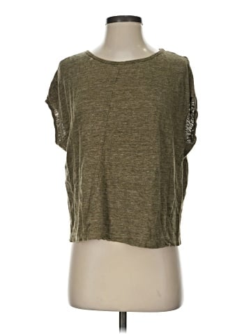 Madewell Linen Miracle Tee (view 1)