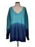 LIVI Tie-dye Teal Pullover Sweater Size 22 Plus - photo 1